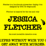 Fletcher Font Poster 1