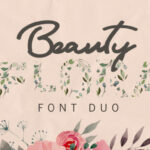 Flora Duo Font Poster 1