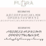 Flora Duo Font Poster 5