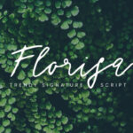 Florisa Font Poster 1