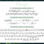 Florisa Font Poster 8