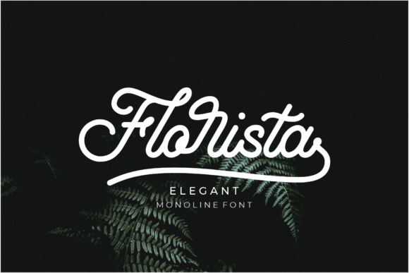 Florista Font Poster 1