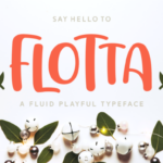 Flotta Font Poster 1