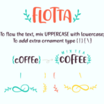 Flotta Font Poster 5