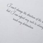 Floural Script Font Poster 5