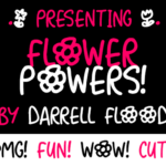 Flower Powers Font Poster 1