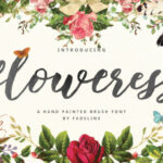Floweress Font Poster 1