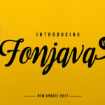 Fonjava Font Poster 1