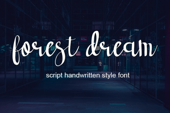 Forest Dream Font Poster 1