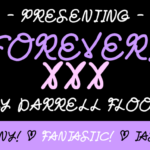 Forever Font Poster 1