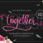 Forever Together Duo Font Poster 1