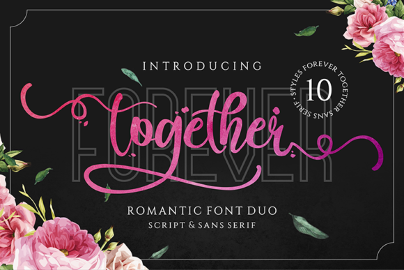 Forever Together Duo Font