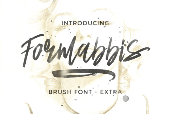 Formabbis Font Poster 1