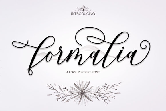 Formalia Font Poster 1