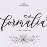 Formalia Font Poster 12