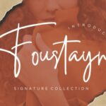 Foustayn Font Poster 1