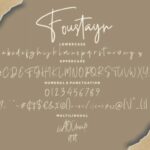 Foustayn Font Poster 7