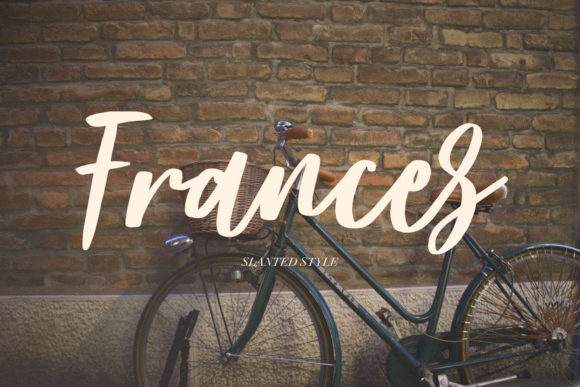 Frances Font Poster 1