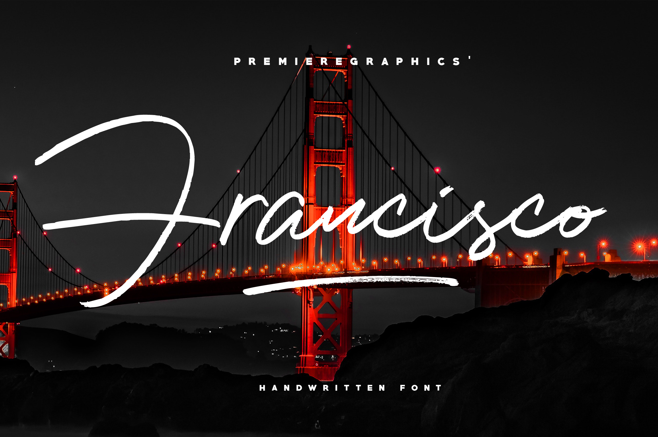 Francisco Font Poster 1