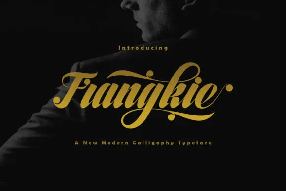 Frangkie Font Frangkie Font Poster 1