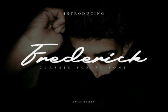 Frederick Script Font Poster 1