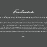 Frederick Script Font Poster 9