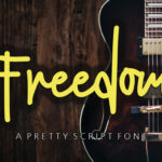 Freedom Font Poster 1