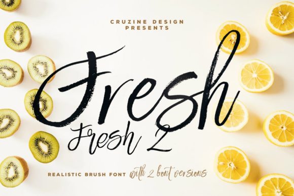Fresh Font Poster 1
