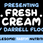 Fresh Cream Font Poster 1