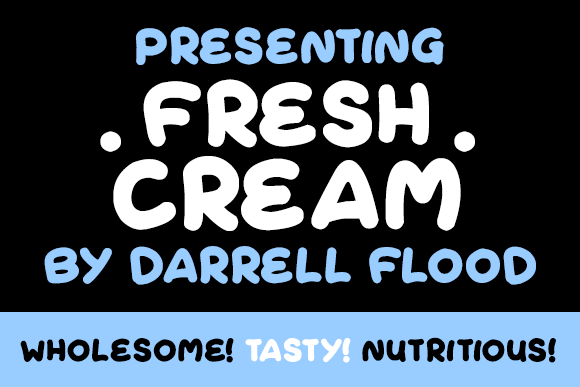 Fresh Cream Font