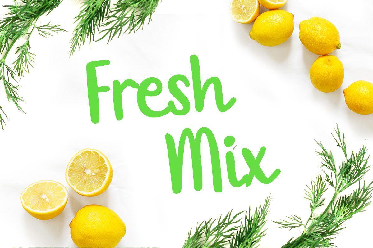 Fresh Mix Font Poster 1
