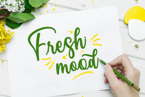 Fresh Mood Font Poster 1