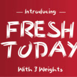 Fresh Today Font Poster 1