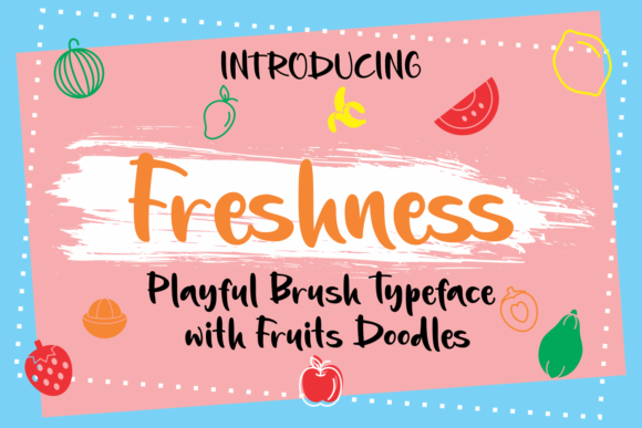 Freshness Font Poster 1