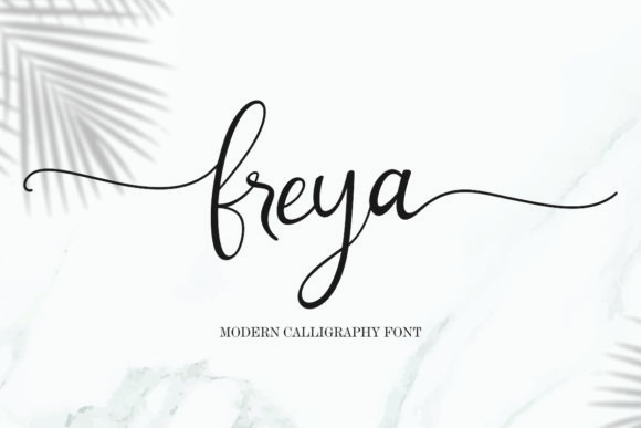 Freya Font Poster 1