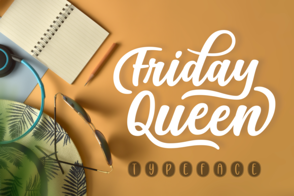 Friday Queen Font Friday Queen Font Poster 1