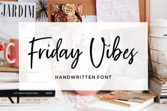Friday Vibes Font Poster 1