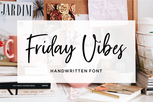 Friday Vibes Font Friday Vibes Font Poster 1