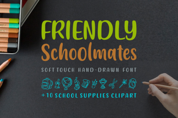 Friendly Schoolmates Font