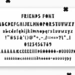 Friends Forever Duo Font Poster 8
