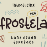 Frostela Font Poster 1