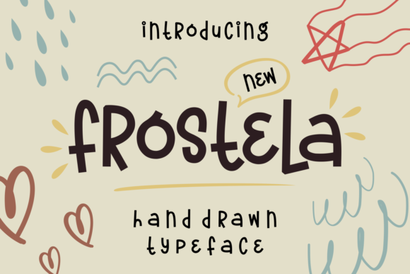 Frostela Font Poster 1