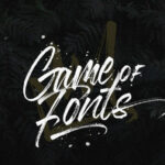 Fudeline Font Poster 2