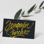 Fudeline Font Poster 7