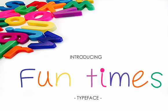 Fun TImes Font Fun TImes Font Poster 1