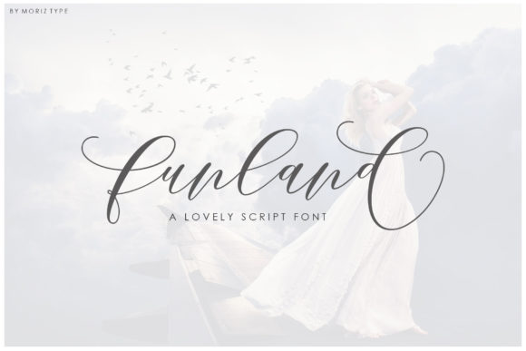 Funland Script Font Poster 1
