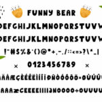 Funnybear & Funnydeer Font Poster 2