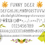 Funnybear & Funnydeer Font Poster 4