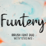 Funtery Duo Font Poster 1