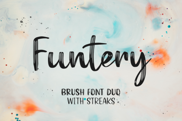 Funtery Duo Font Poster 1